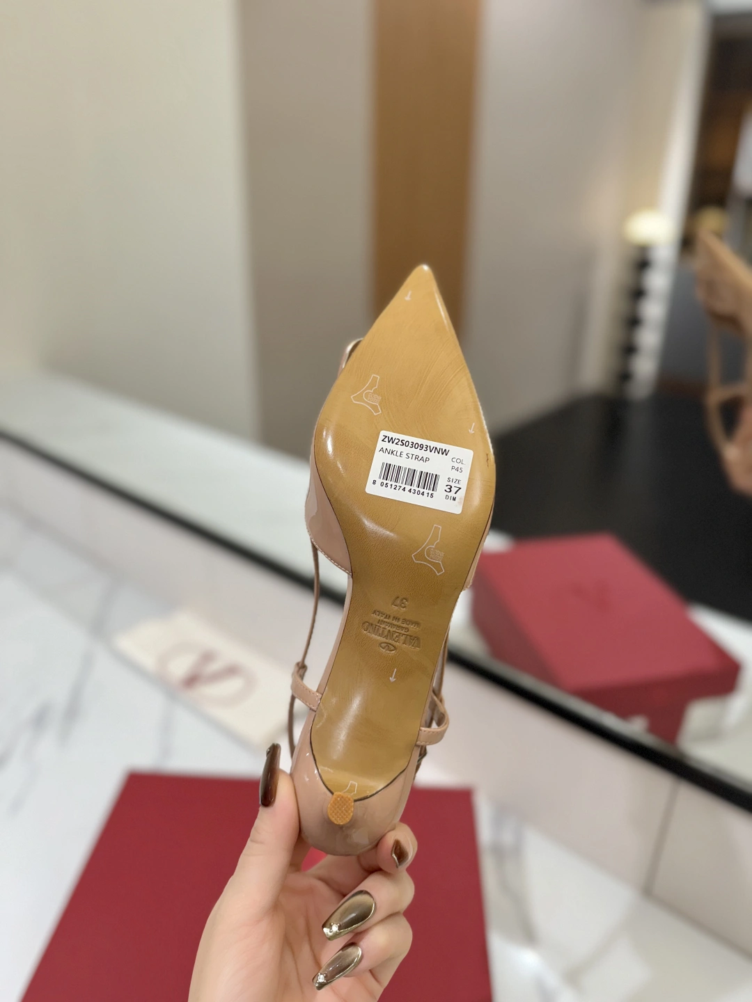 COCO-- V1859ti9o 2W2S0Q70TMKGF9 Heel height：4.5CM goatskin item:E-X138C3045